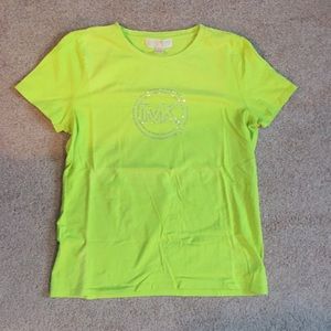 Lime green Michael Kors t-shirt